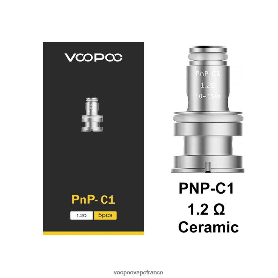 VOOPOO PNP bobines (5 pièces) pnp-c1 - VOOPOO vape Paris 4BXRH584