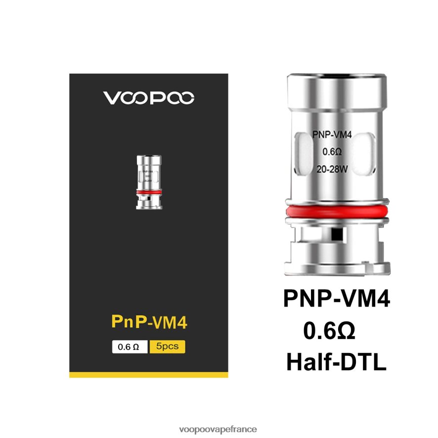 VOOPOO PNP bobines (5 pièces) pnp-c1 - VOOPOO vape Paris 4BXRH584