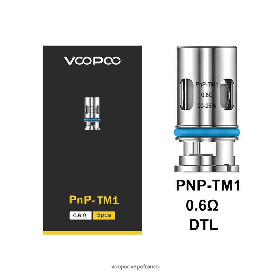 VOOPOO PNP bobines (5 pièces) pnp-tm1 - VOOPOO vape France 4BXRH593
