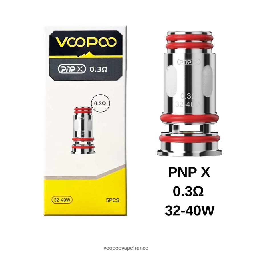VOOPOO PNP bobines (5 pièces) pnp x 0,3 ohm - VOOPOO vape price 4BXRH607