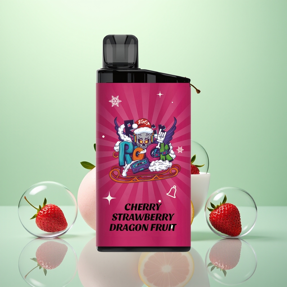 IGET Bar 3500 Cerise Fraise Fruit du Dragon 1400 mAh 1.2 Ohm