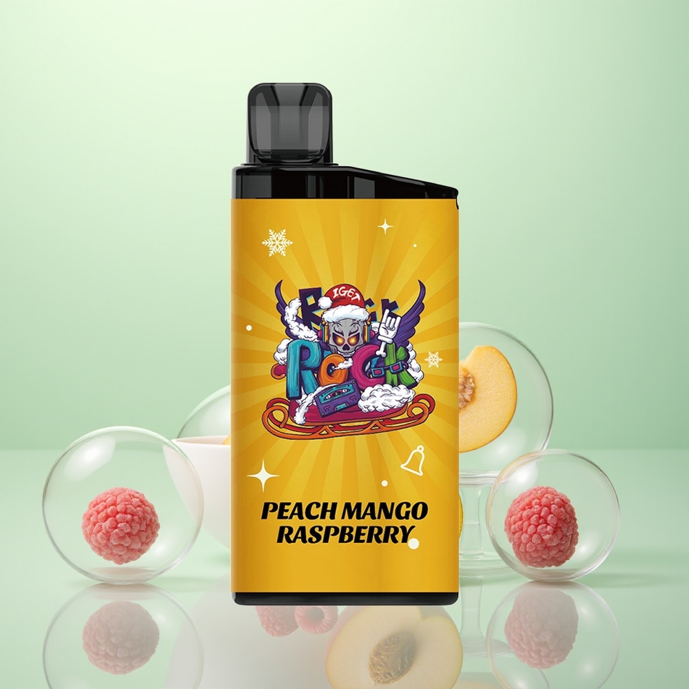 IGET Bar 3500 Pêche Mangue Framboise Mesh Coil 1400 mAh