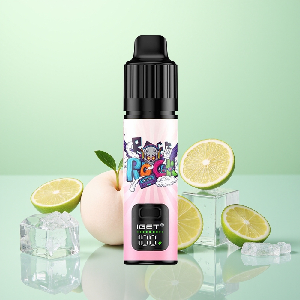 IGET BAR PLUS S3 POD 10000 Glace Pêche Litchi Citron Vert 5% 18ml