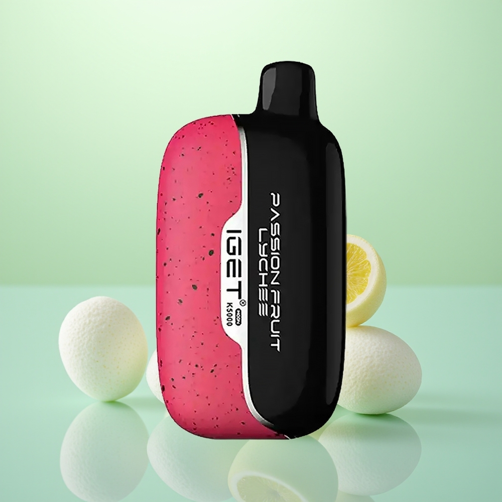 IGET Moon K5000 Fruit de la Passion Litchi Légèreté 81.5g Résistance 1.35 Ohm