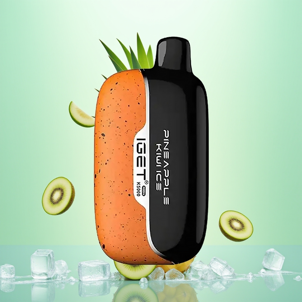IGET Moon K5000 Glace Ananas Kiwi 5000 Poids Net 81.5