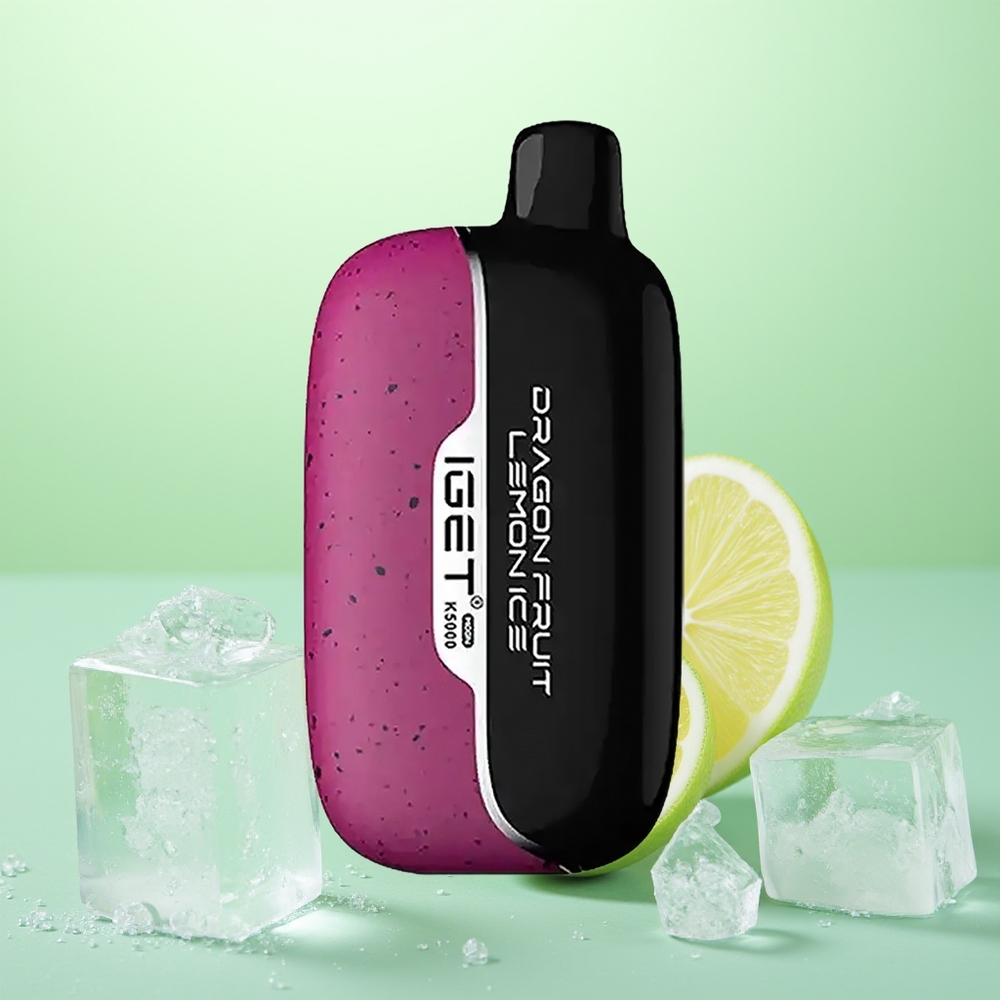 IGET Moon K5000 Glace Citron Fruit du Dragon Poids Net 81.5g Taille 99.4mm