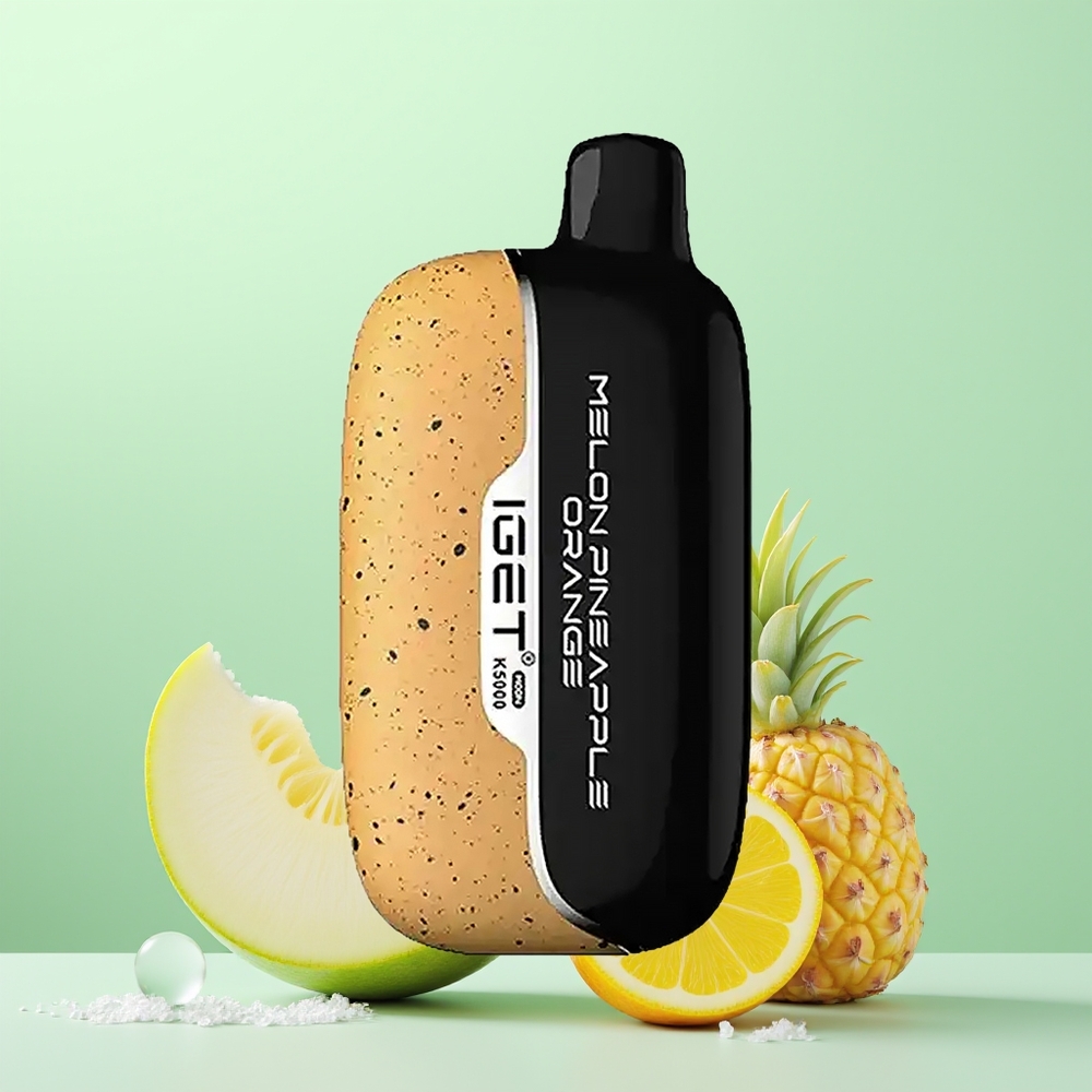 IGET Moon K5000 Melon Ananas Orange 81.5g 5000 Puffs