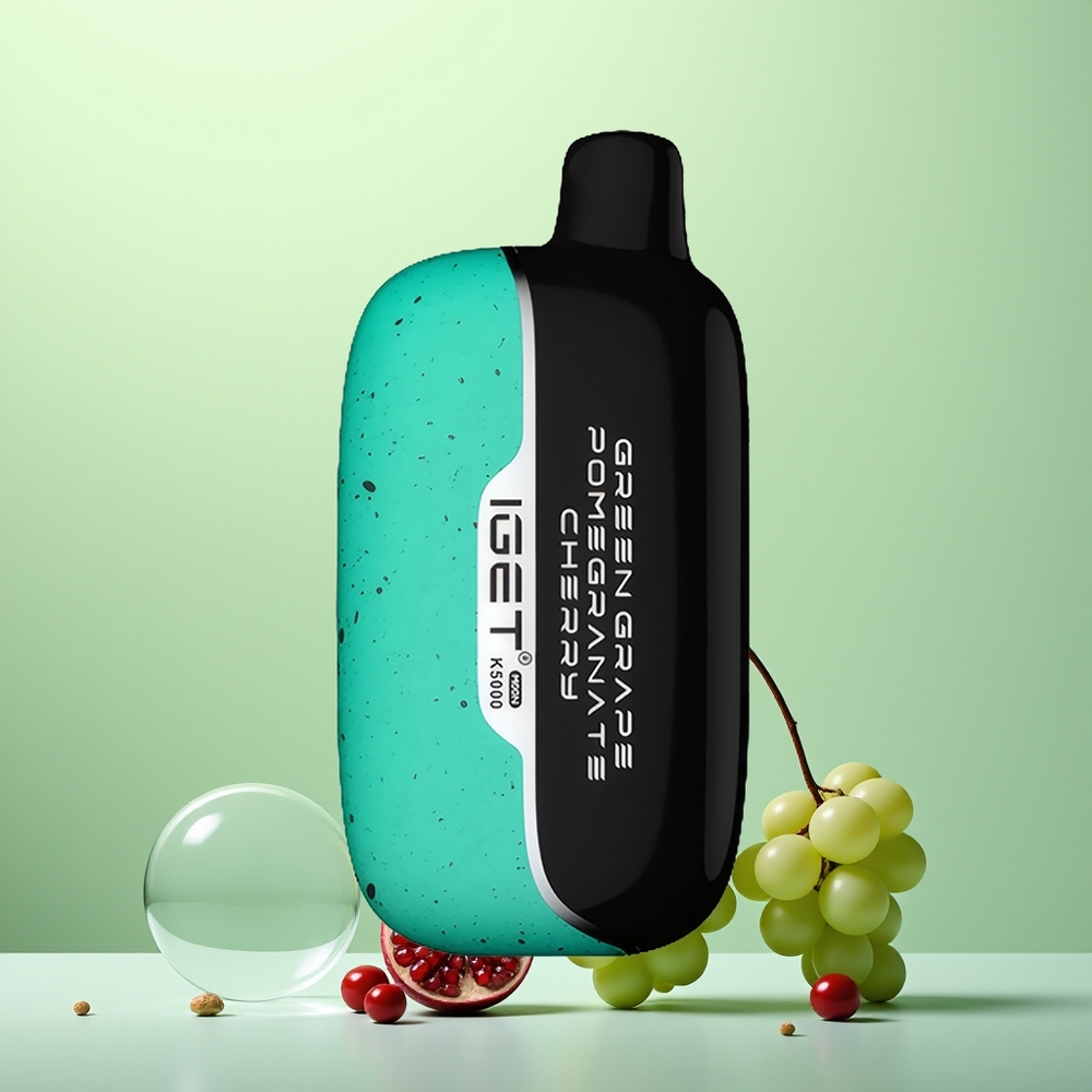 IGET Moon K5000 Raisin Vert Grenade Cerise Poids Net 81.5 g Taille 99.4 mm
