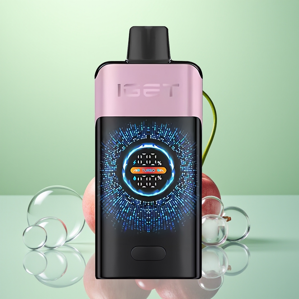 IGET ONE 12000 Cerise Grenade Écran Courbé 2700 mAh