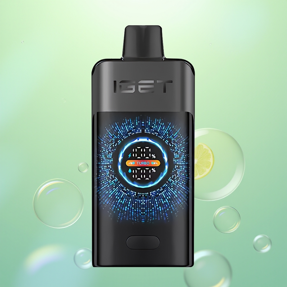 IGET ONE 12000 Forêt Noire Double Écran Courbé 2700mAh