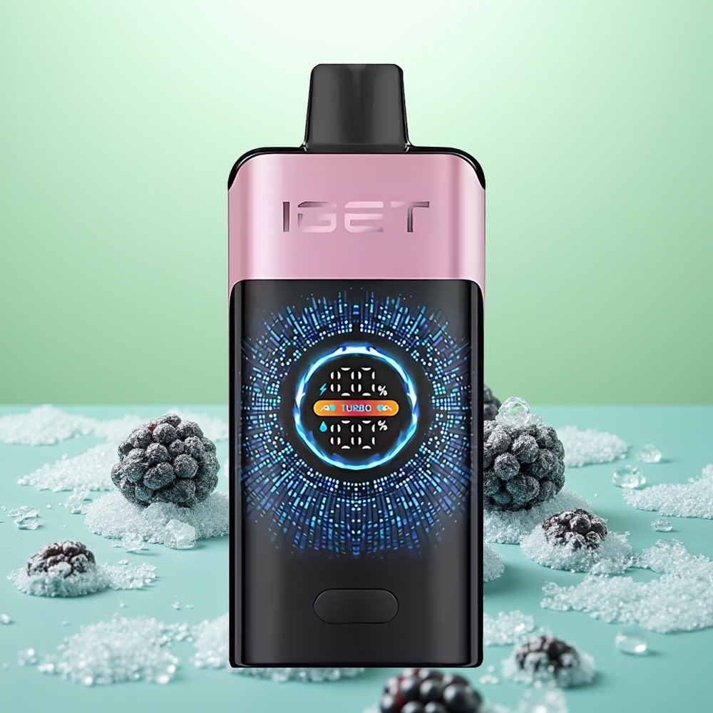 IGET ONE 12000 Mûre Glacée Dual Mesh Écran Courbé