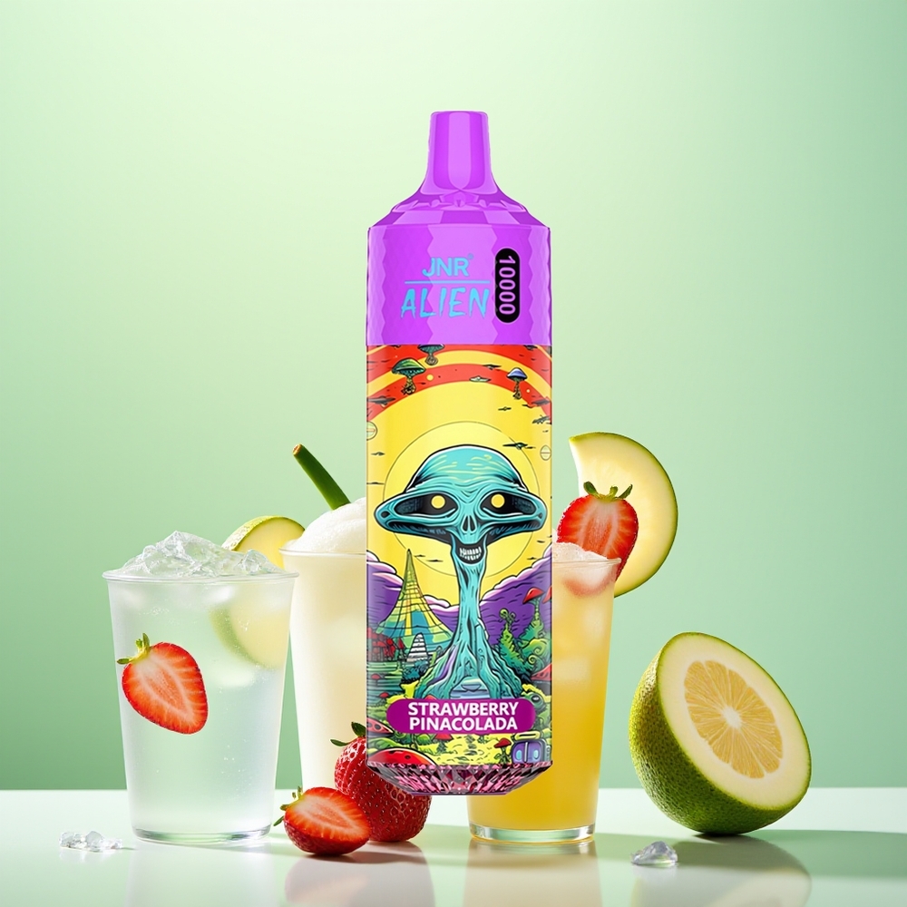 JNR Alien 10000 Fraises Pina Colada LED Type-C