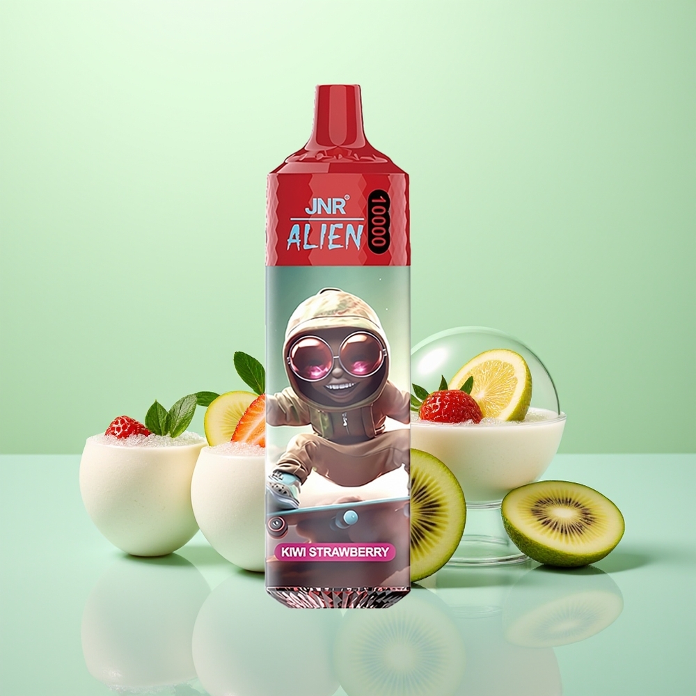 JNR Alien 10000 Kiwi Fraise Mesh Type-C