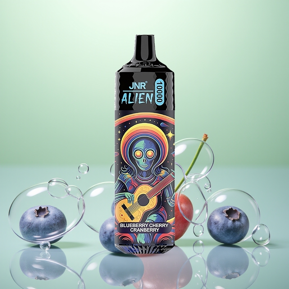JNR Alien 10000 Myrtille Cerise Canneberge Type-C Lumières LED