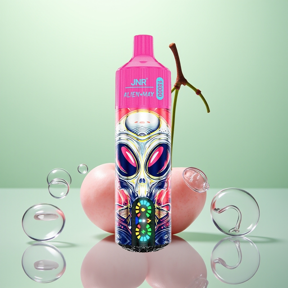 JNR Alien Max 18000 Baie Cerise Double Mesh & Charge Rapide
