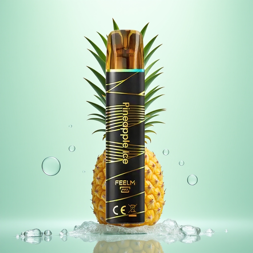 JNR Black&Golden 600+200 Ananas Glace 800 Puffs 2ml