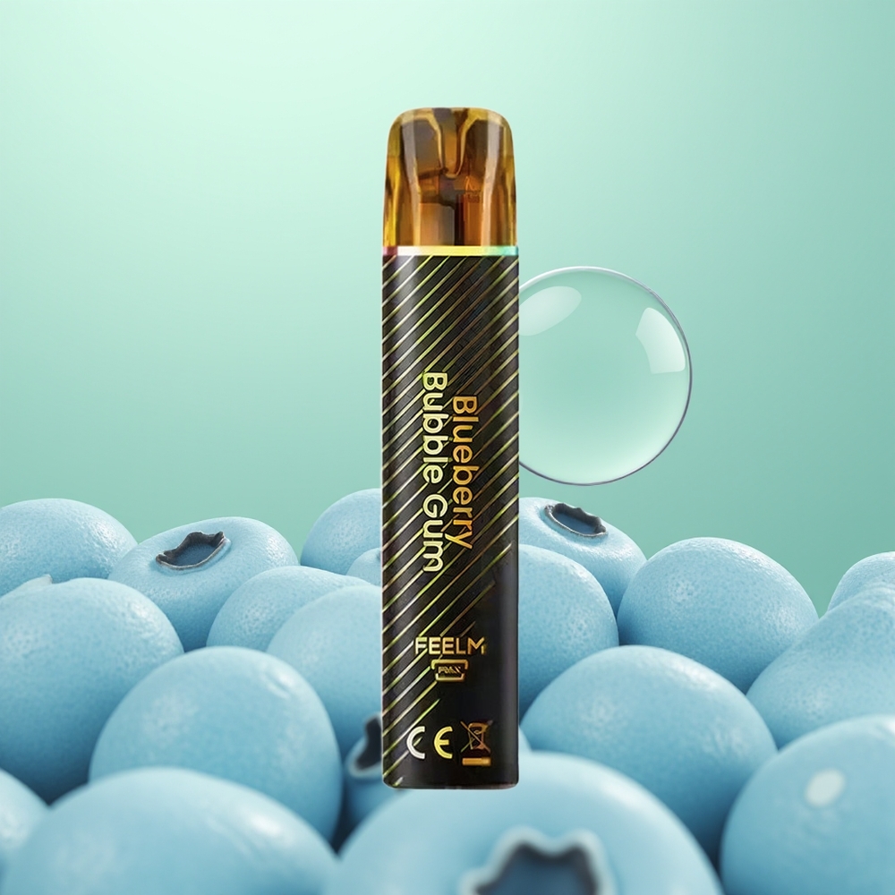JNR Black&Golden 600+200 Chewing Bulle Myrtille 550mAh 2% Nicotine