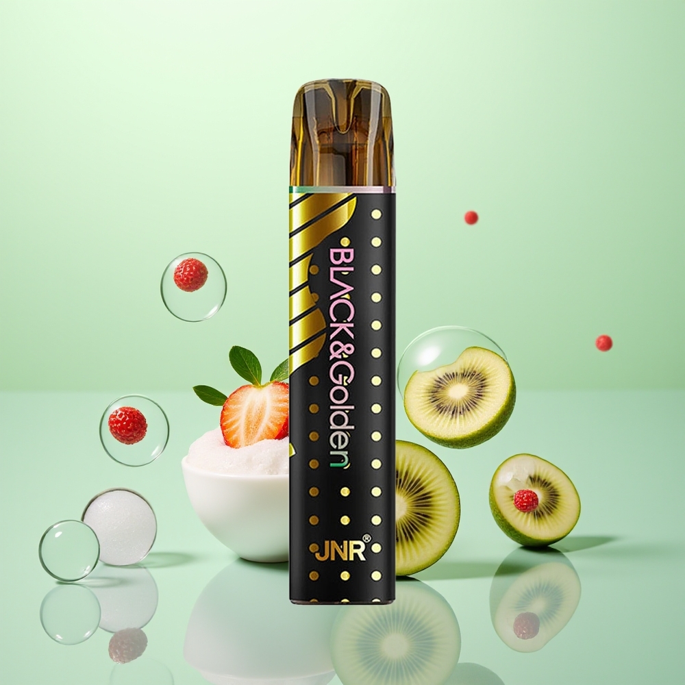 JNR Black&Golden 600+200 Fraise Kiwi 550mAh 2ml