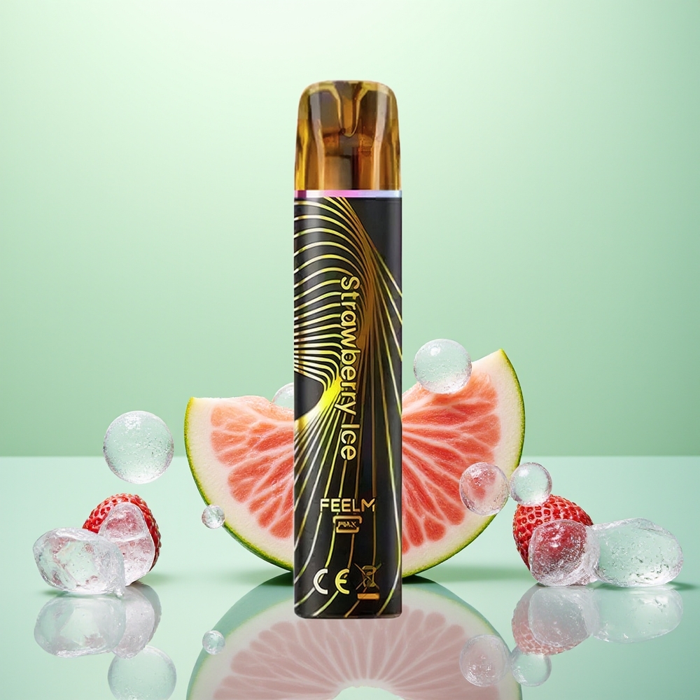 JNR Black&Golden 600+200 Glace à la Fraise 800 Puffs 2% Nicotine