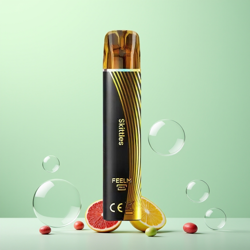 JNR Black&Golden 600+200 Skittles Noir & Doré 550mAh 2ml