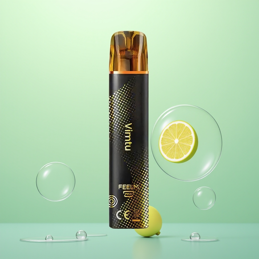 JNR Black&Golden 600+200 Vimtu 550mAh & 2ml Sans Recharge