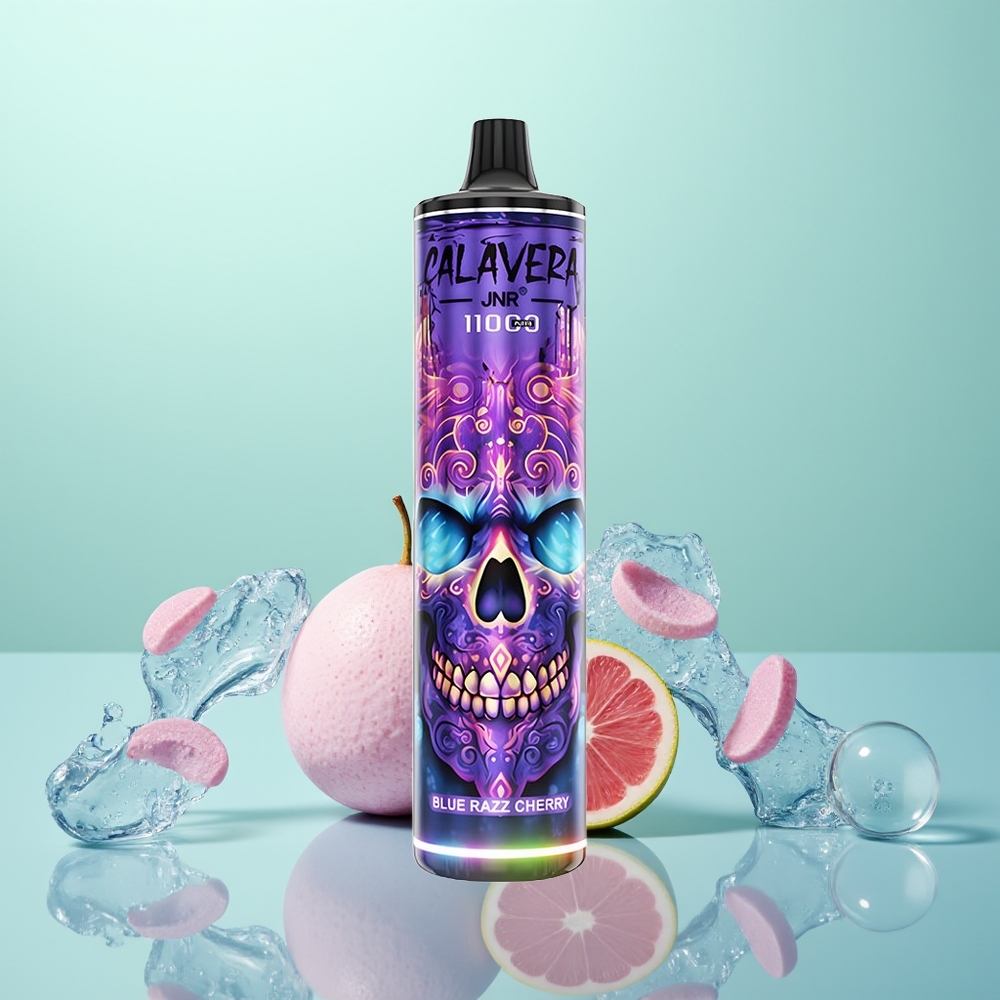 JNR Calavera 11000 Cerise Bleu Razz Type-C 850mAh
