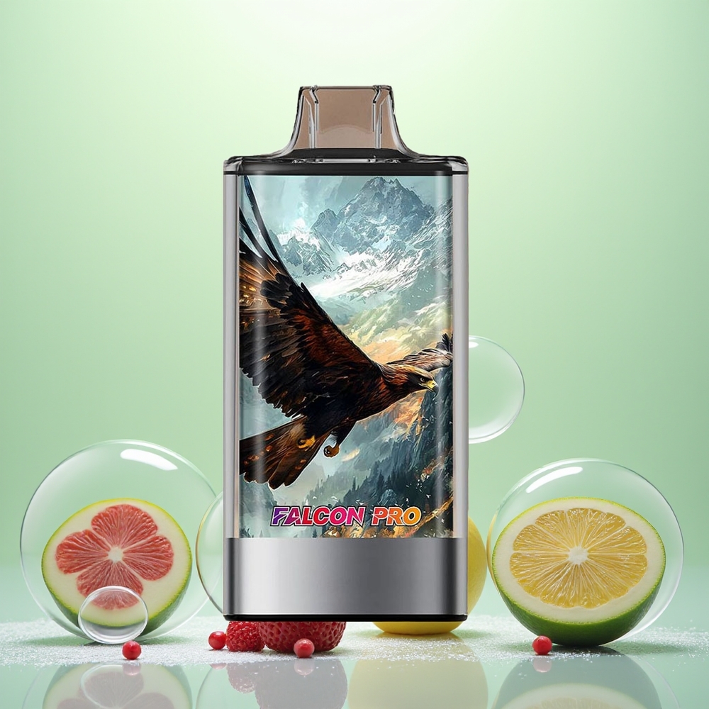 JNR Falcon Pro 28000 Baies Mixtes Pro 28000 avec Affichage Intelligent et Double Bobine Mesh