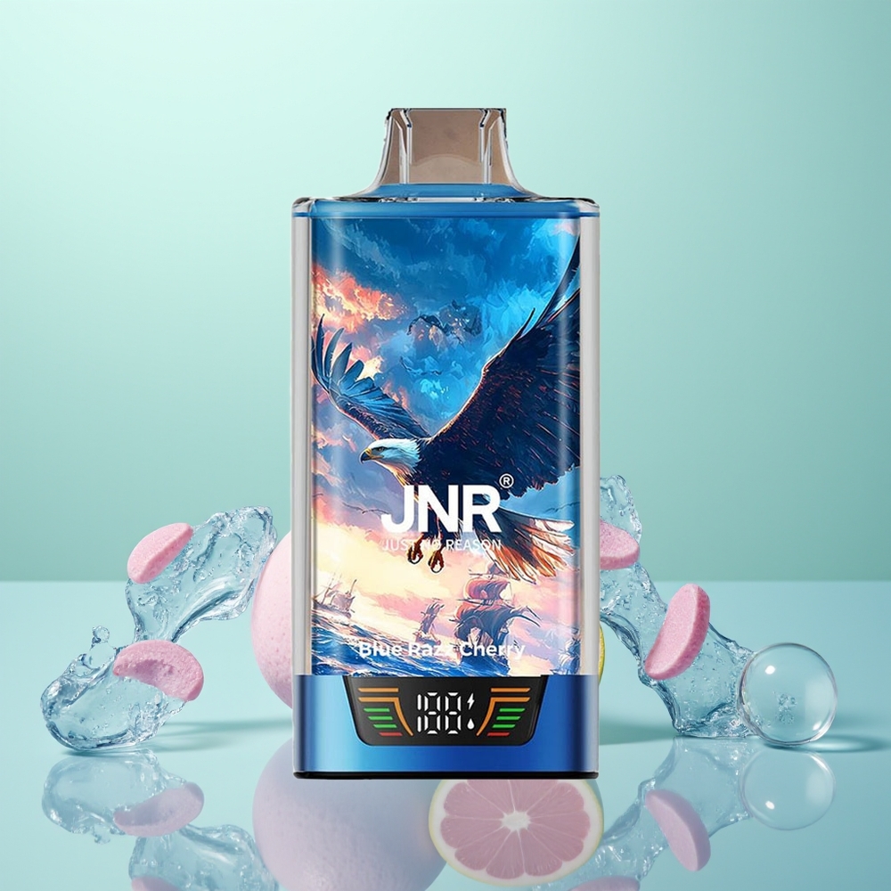 JNR Falcon Pro 28000 Cerise Bleue Razz avec Capacité 30ml et Batterie 950mAh