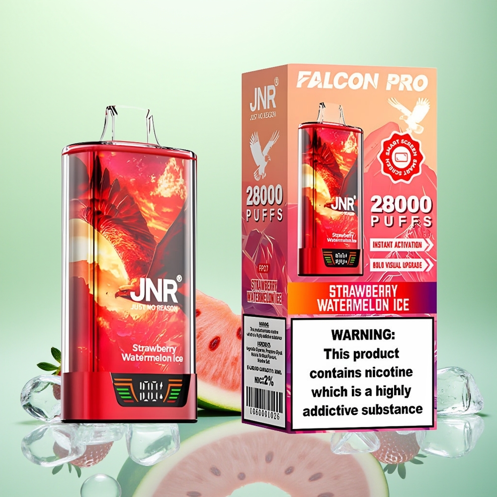 JNR Falcon Pro 28000 Glace Fraise Pastèque avec 30ml et 950mAh