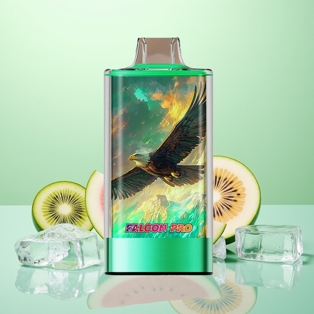 JNR Falcon Pro 28000 Glace Kiwi Pastèque avec 30ml et Dual Mesh