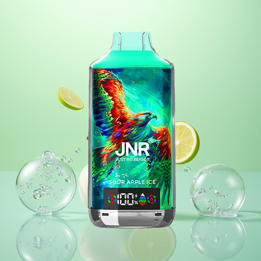 JNR Falcon X 18000 Pomme Glacée Acidulée 18000 Puffs 24ml Dual Mesh