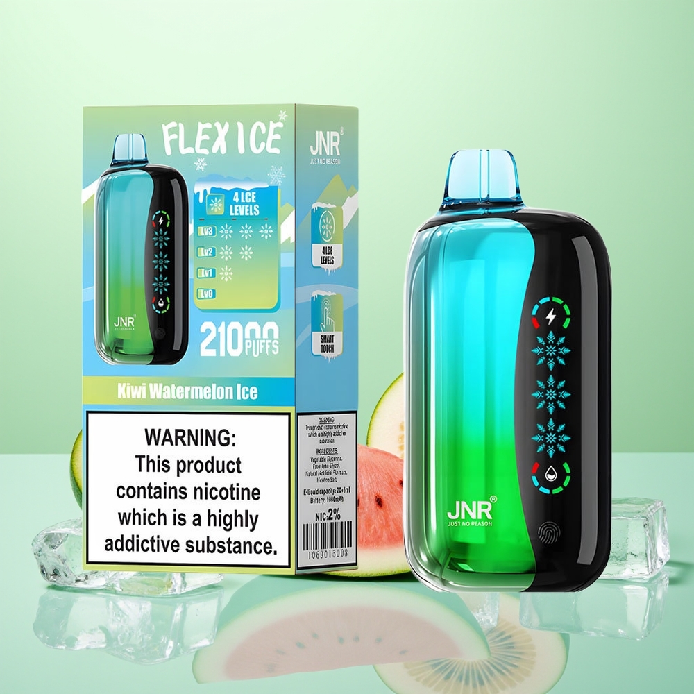 JNR Flex Ice 21000 Kiwi Pastèque Glacé Réglable Dual Mesh