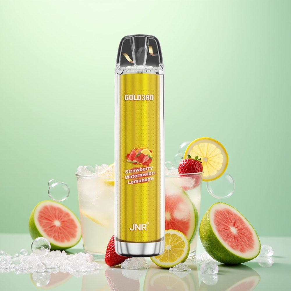 JNR Gold380 6000 Fraise Pastèque Limonade avec 1500mAh et 1.0ohm