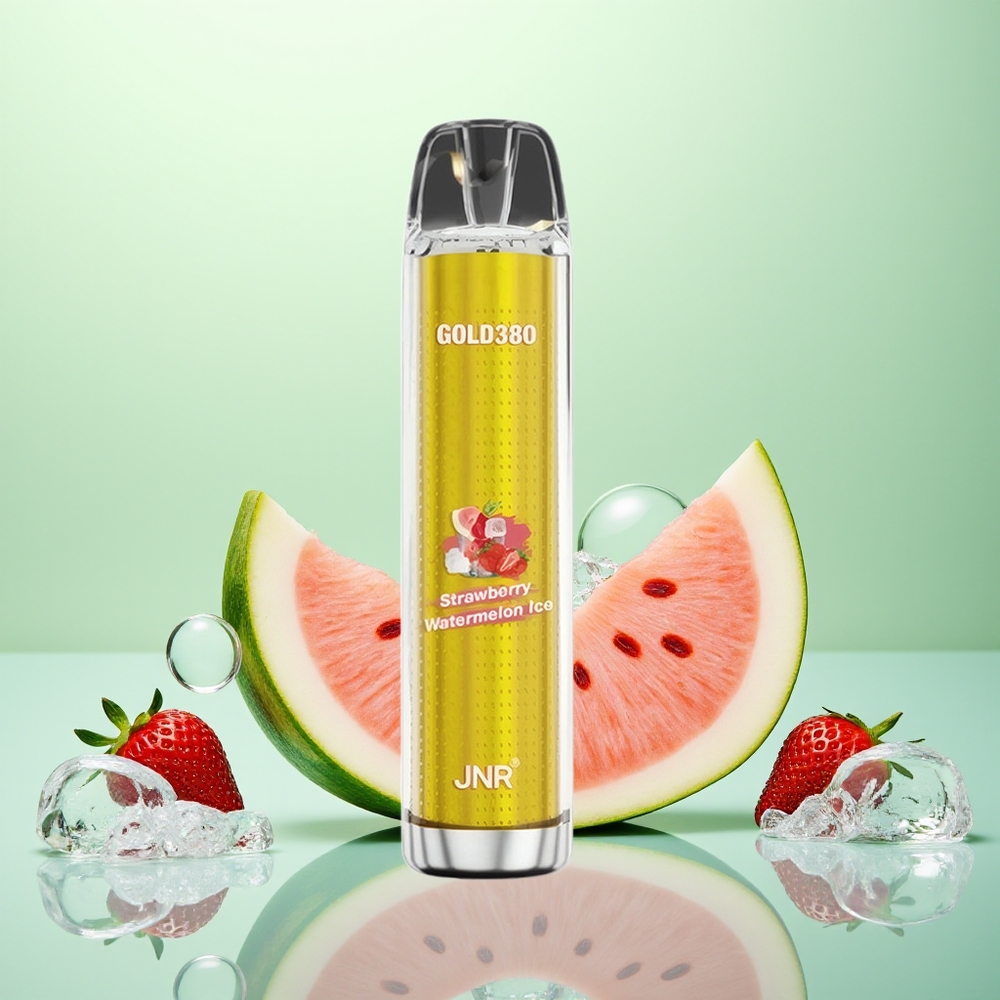 JNR Gold380 6000 Glace Fraise Pastèque avec Batterie 1500mAh et Résistance 1.0ohm