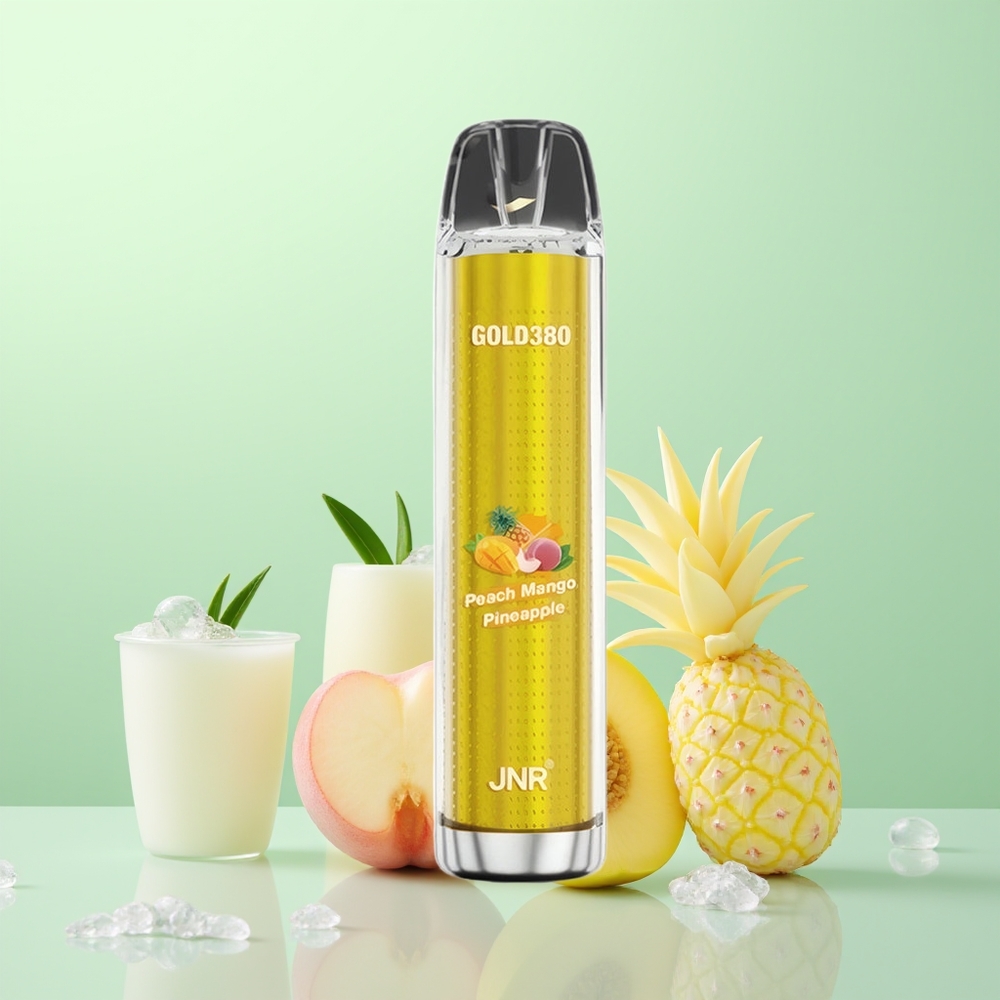 JNR Gold380 6000 Pêche Mangue Ananas 6000 Puffs 1500mAh