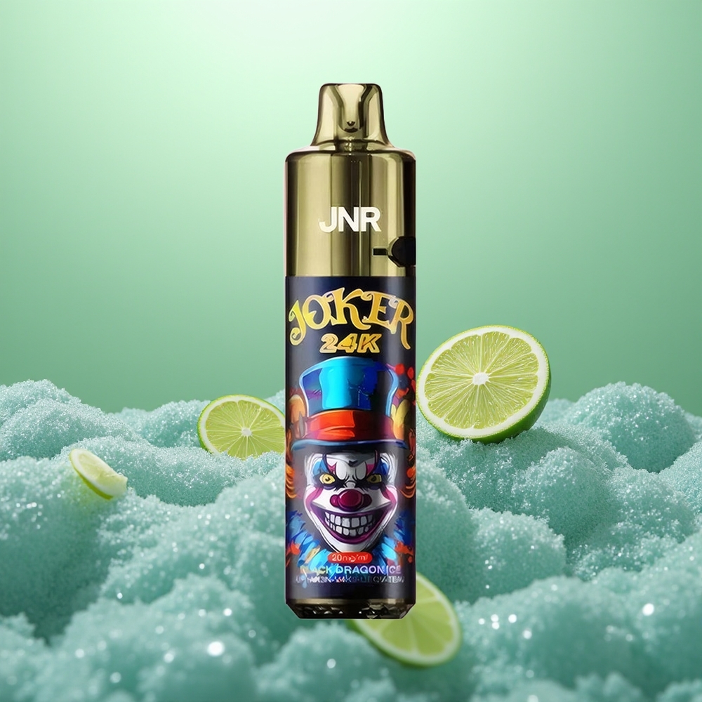 JNR Joker 24K Dragon Noir Glace Pod Rechargeable 2% Nicotine