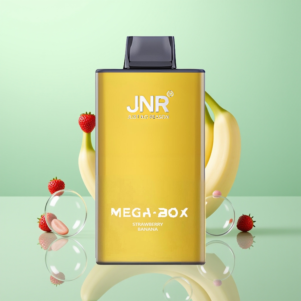 JNR Mega Box 25000 Fraise Banane Dual Mesh 30ml