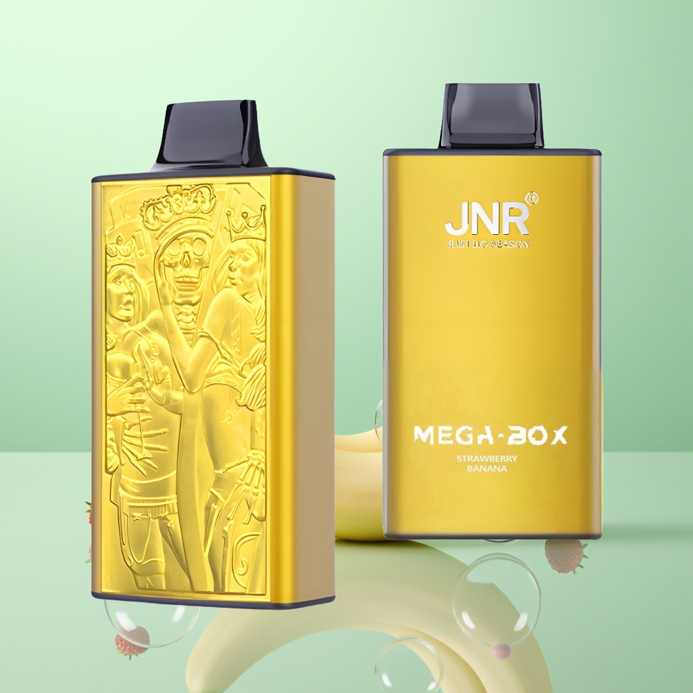JNR Mega Box 25000 Fraise Banane Dual Mesh 30ml