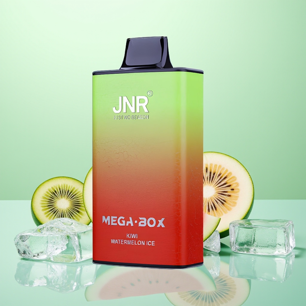 JNR Mega Box 25000 Kiwi Pastèque Glace Dual Mesh & Type-C