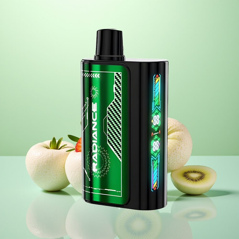 JNR Radiance 31000 Fraise Kiwi Double Mesh Charge Type-C
