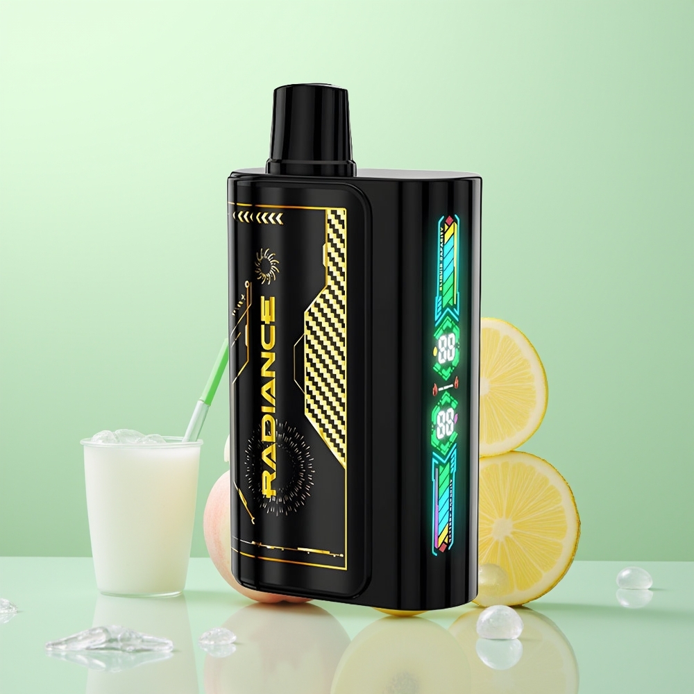 JNR Radiance 31000 Pêche Mangue Ananas avec Écran Animé et Double Bobine Mesh