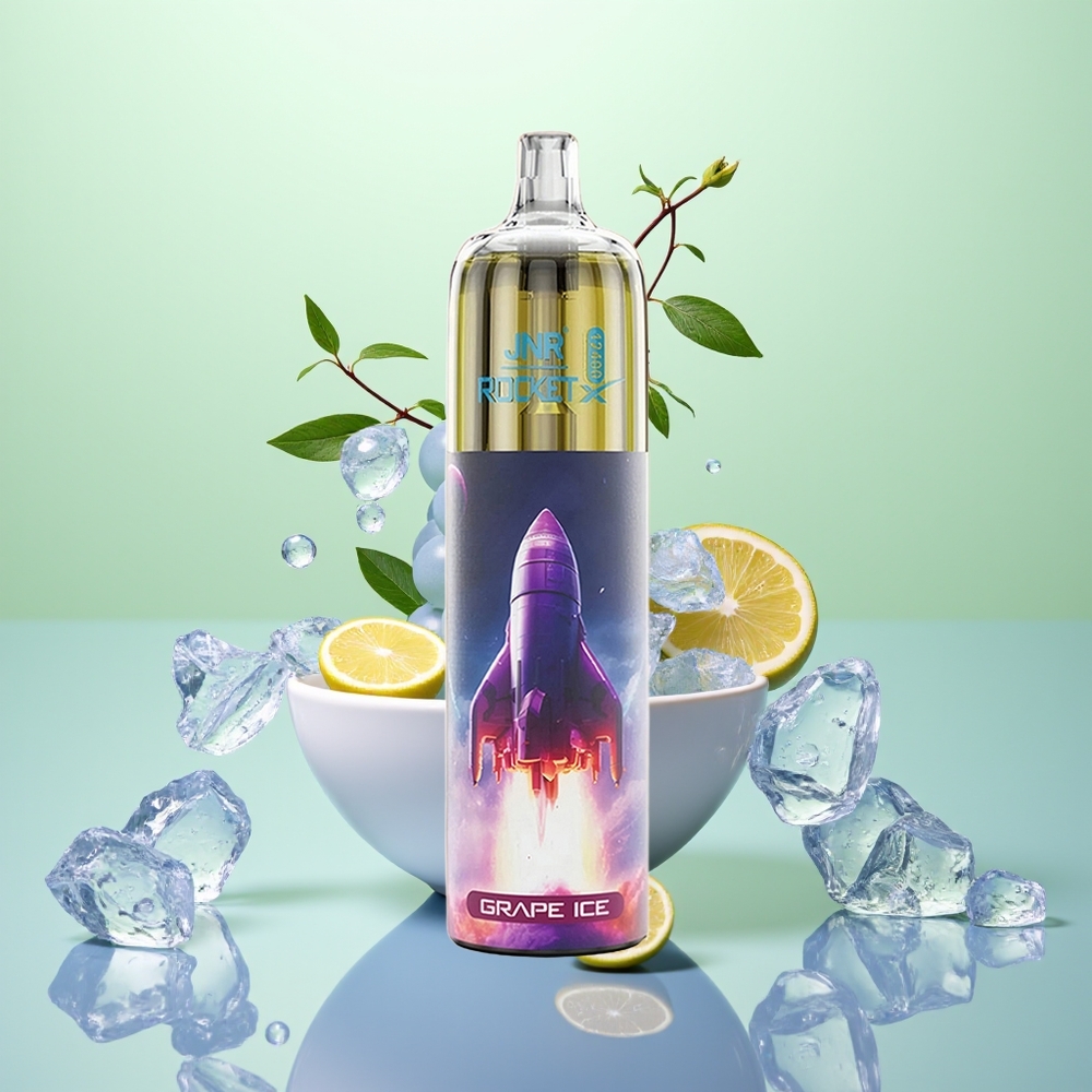 JNR Rocket-X 12400 Glace de Raisin avec Airflow Réglable et Batterie 850mAh