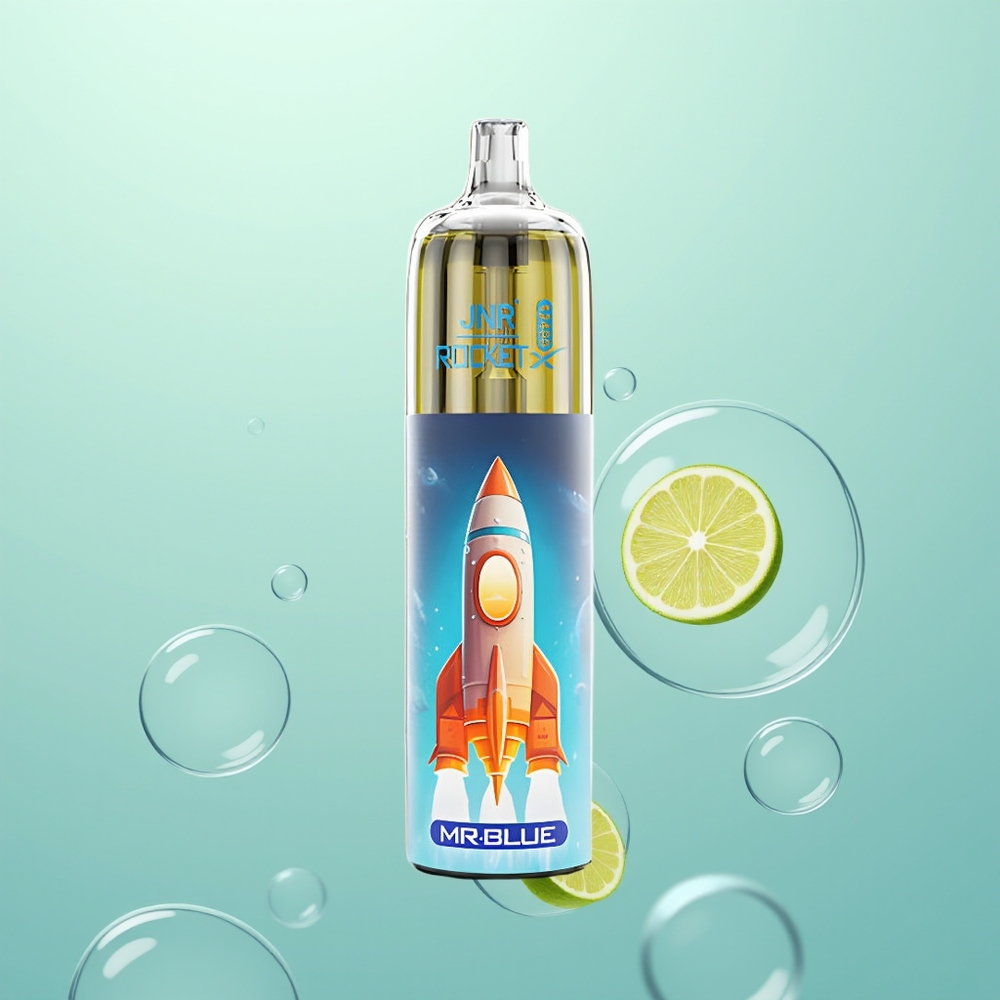 JNR Rocket-X 12400 Monsieur Bleu Airflow Lumineux Mesh 850mAh Type-C