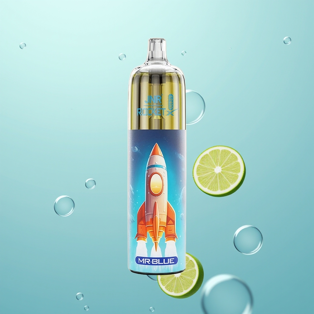 JNR Rocket-X 12400 Monsieur Bleu avec Flux d'Air Réglable et Lumières RGB