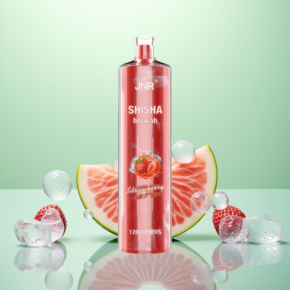 JNR Shisha Hookah 12000 Glace à la Fraise 24ml 750mAh