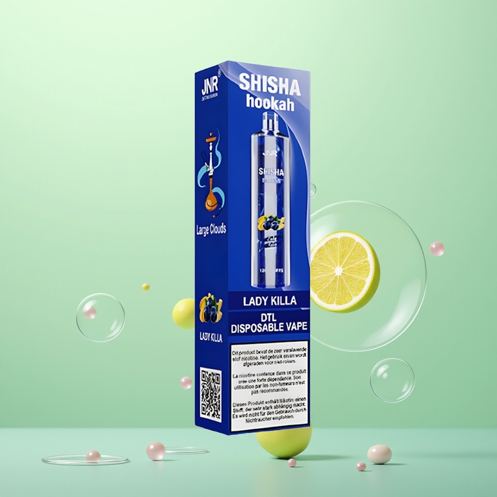 JNR Shisha Hookah 12000 La Tueuse de Dame 750mAh 24ml