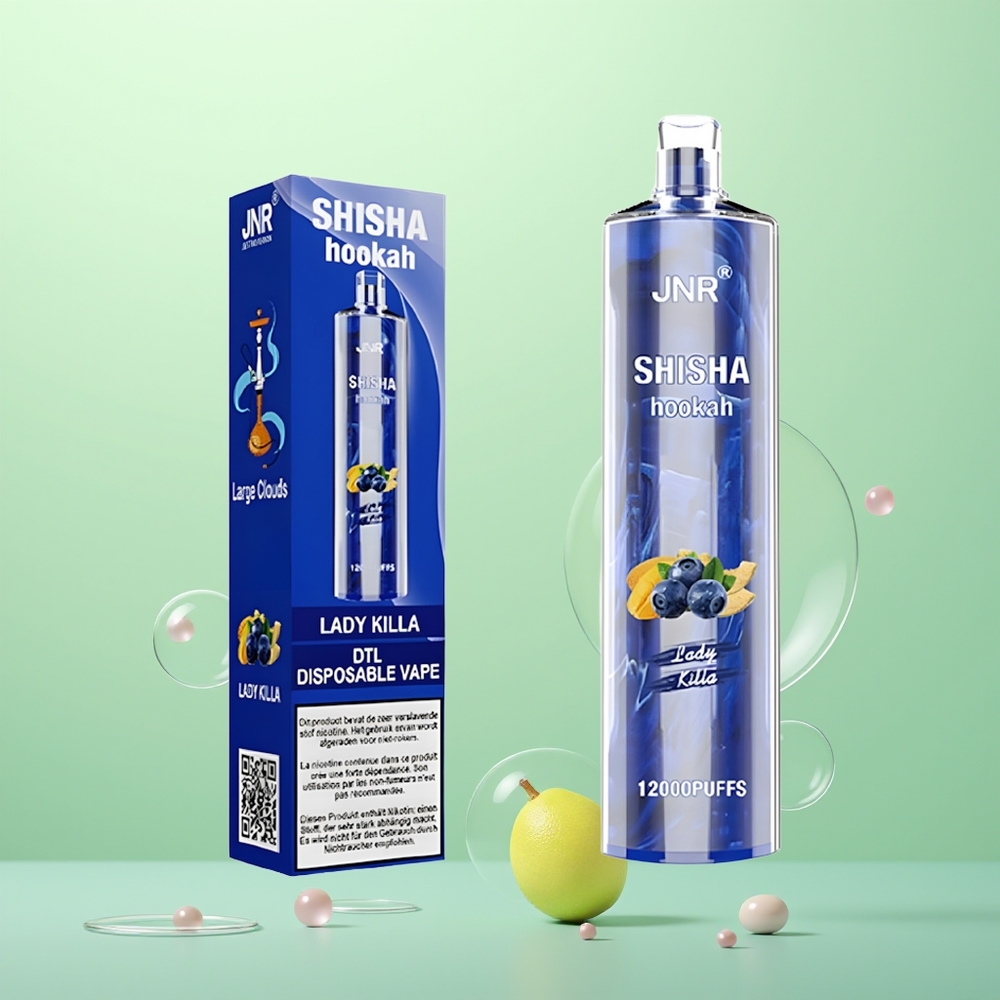 JNR Shisha Hookah 12000 La Tueuse de Dame 750mAh 24ml