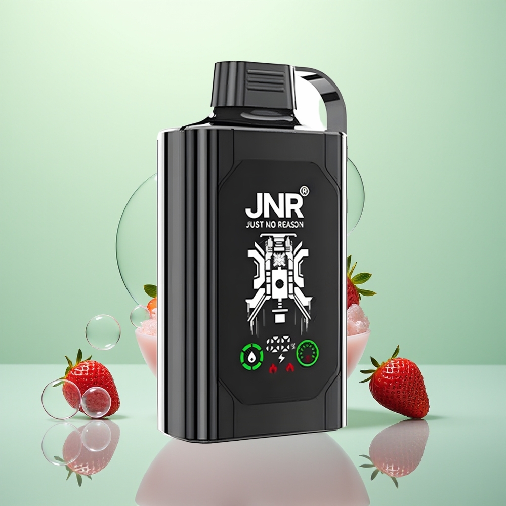 JNR Shisha Hookah Box 20500 Fraise Raisin HD Double Mesh Charge Rapide Type-C