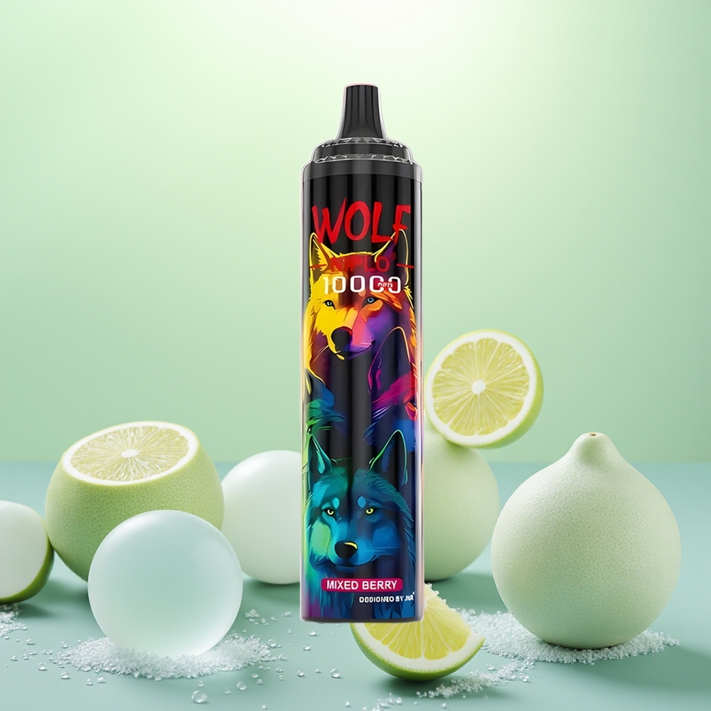 JNR Wolf Niplo 10000 Baies Mixtes 20ml 1.0 Ohm