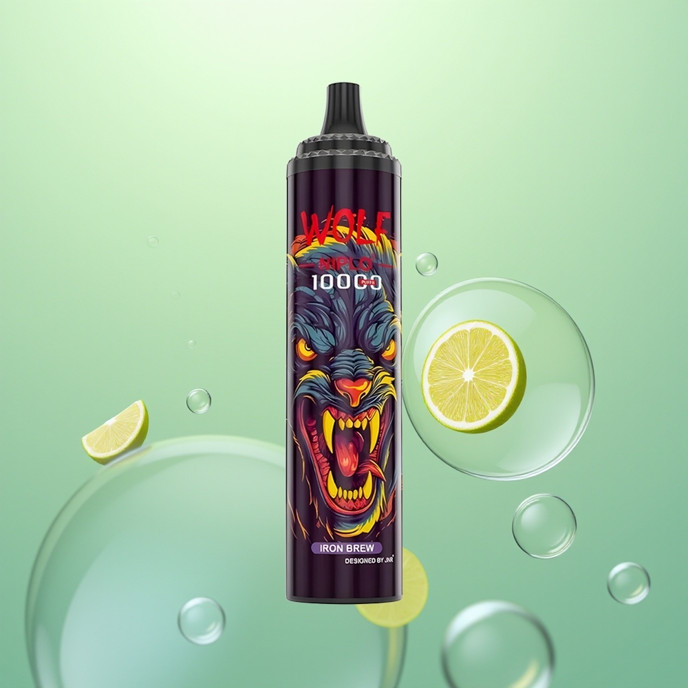 JNR Wolf Niplo 10000 Bouille de Fer Mesh 1.0 OhmLiquide 20ml